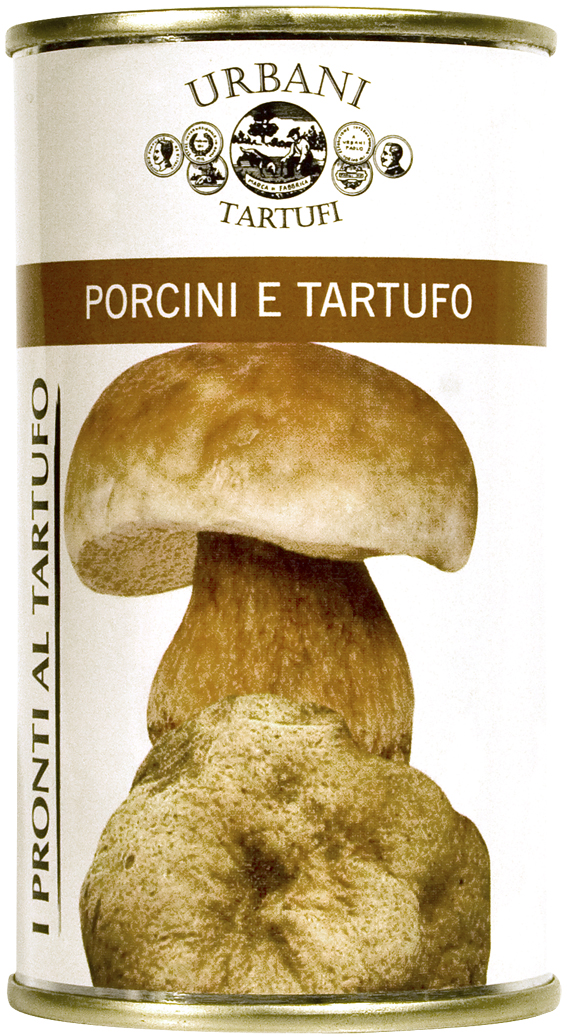 White truffles & porcini mushroom. White truffles and porcini is a classic. Add the sauce to your risotto or tagliatelle for a gourmet dish.