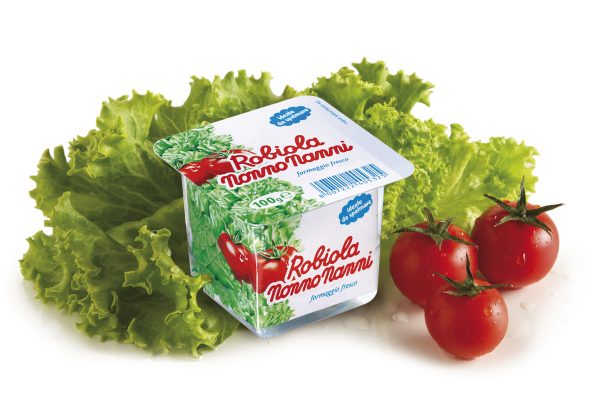 Nonno Nanni Robiola is a fresh cheese with a soft, creamy texture and a pleasantly intense flavour. Easy to spread.