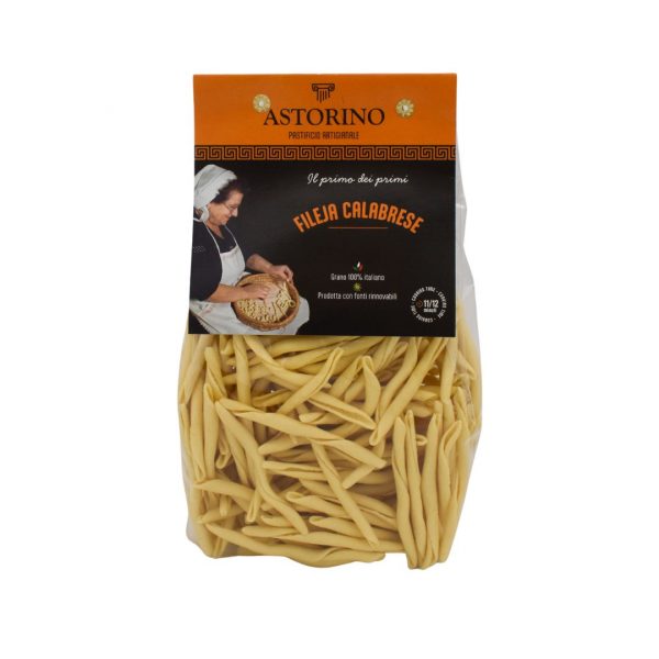 Astorino maccheroni fileja made exclusively with 100% Italian durum wheat semolina, the result is a pasta with sensational texture & taste
