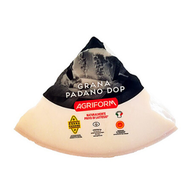 Agriform Grana Padano 16 months 4kg. Grana Padano PDO vacuum packed. Browse and order now at www.cibosano.co.uk