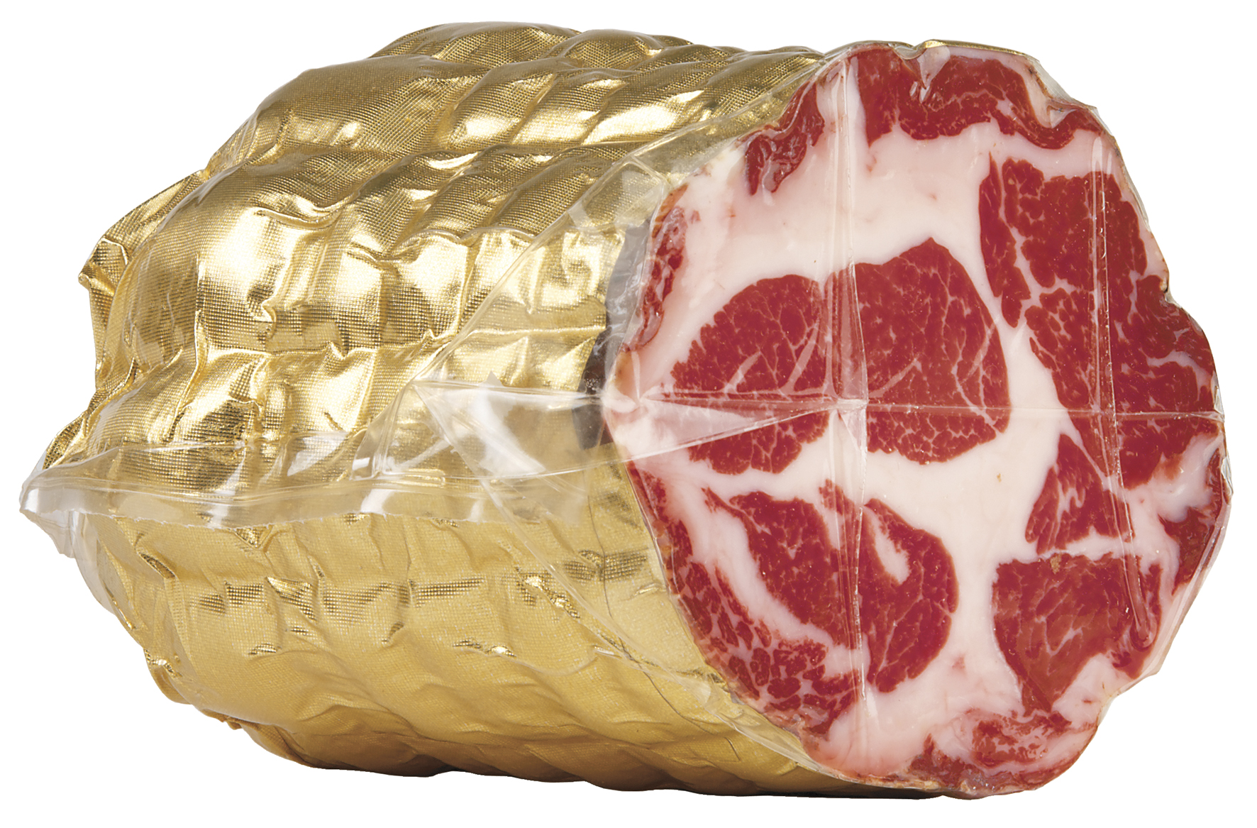 Gualerzi coppa di Parma pelata PDI 5kg. Whole Coppa Di Parma, already de-skinned and vacuum packed and ready to slice