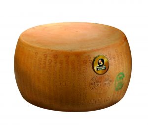 Parmigiano Reggiano PDO wheel 24m is lactose free from the first minutes after production & completely loses all traces of it maturing.