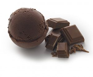 Chocolate ice cream. PLEASE NOTE: This product cannot be shipped by courier. London and Home Counties Van delivery only