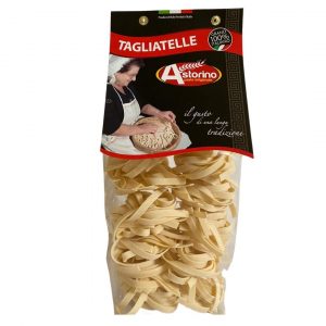 Astorino tagliatelle made exclusively with 100% Italian durum wheat semolina, the final result is a pasta with sensational texture and taste.