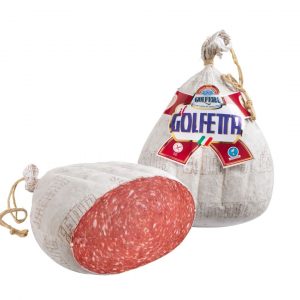 Golfera salame Golfetta is a unique & authentic with an unmistakable flavour. Light & tasty, with high protein and low fat content