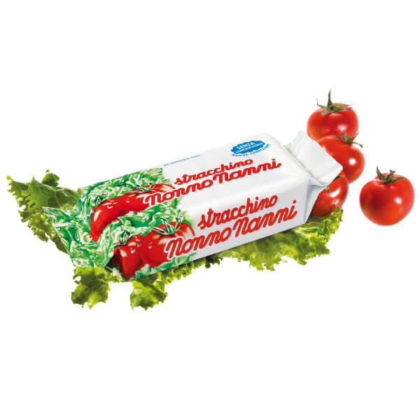 Nonno Nanno Stracchino 125g is a preservative-free fresh cheese. It has a hint of sweetness and creamy consistency.