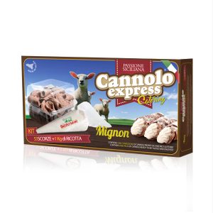 Ricocrem frozen cannolo kit small. A complete kit with everything you need to make the traditional Sicilian cannoli.