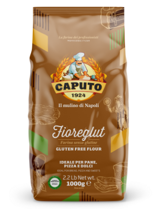 Caputo gluten free flour. A semi-finished product made with top- quality selected gluten-free ingredients.