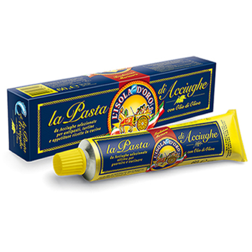 Isola Doro anchovies paste is a great and versatile product. You can use it daily to cook and as a topping or base for burgers & sandwiches.