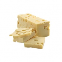 Emmenthal cheese 1.75kg block. Medium-hard cheese that originated in the area around Emmental, in the canton of Bern in Switzerland.