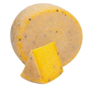 Centroform pecorino with saffron is a soft compact cheese flavoured with saffron and black peppercorns. Order now