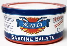 SCALIA SARDINES IN SALT 12x1.3kg