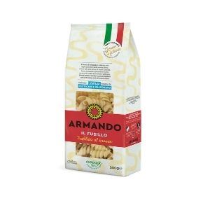 Armando fusilli made from 100% Italian durum wheat semolina and water, rough died and slow-dried. Order now!
