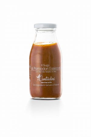 I Contadini sauce with dried tomatoes 12x250g. Classic tomato sauce made with typical dried tomato. Order now