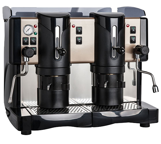 Allenza coffee machine restaurant use. Coffee machine “Jasmine” for capsules. Ideal for restaurants, coffee shops and delis.