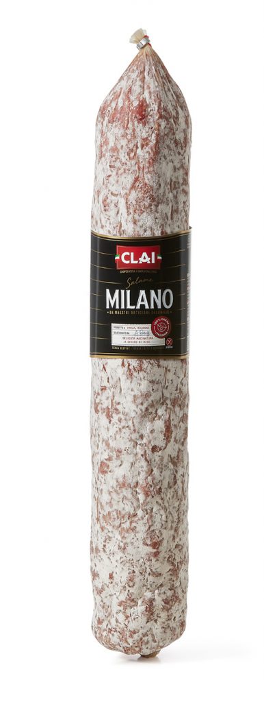 Clai salame Milano 2kg. Clai salame Milano, Milano salami 2kg stick. Order now at www.cibosano.co.uk. Shop other Clai products