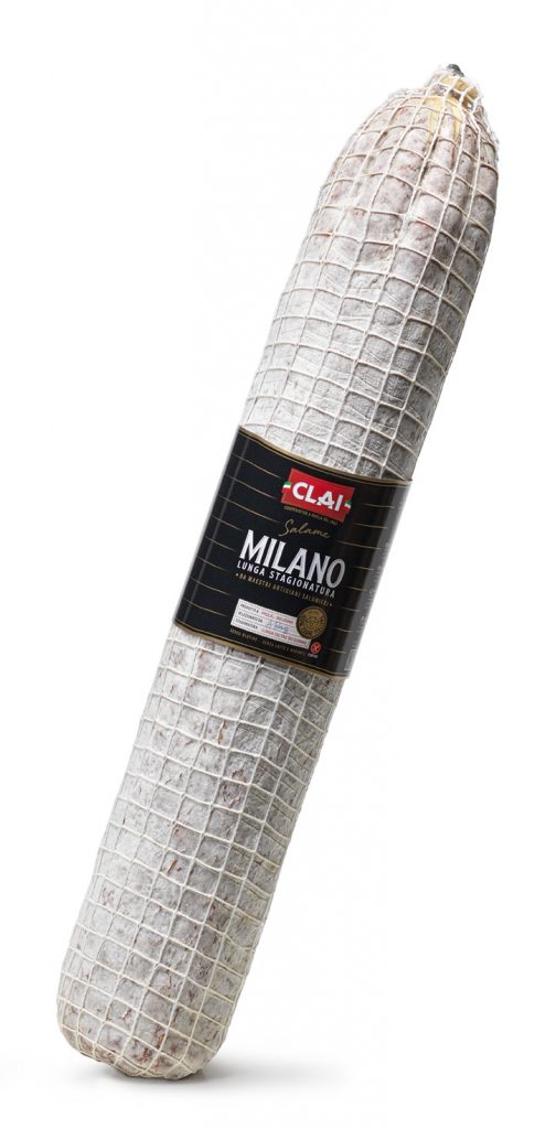 Clai salame Milano 3kg. Clai salame Milano, Milano salami 3kg stick. Order now at www.cibosano.co.uk. Shop other Clai products