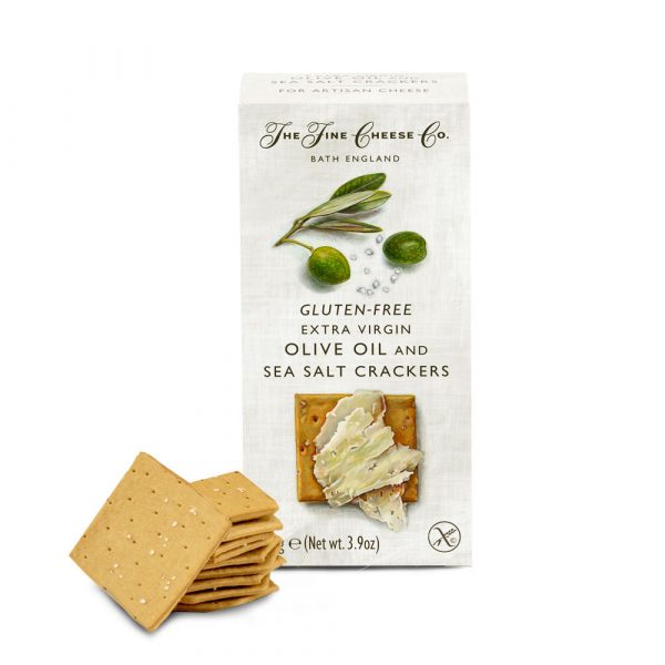 Gluten free Extra virgin olive oil sea salt crackers. A crunchy cracker for any mild cheese. Order now at cibosano.co.uk