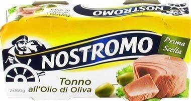 Nostromo tuna in olive oil tin 20x(2x160g). Nostromo tuna in olive oil tin. Order now at www.cibosano.co.uk