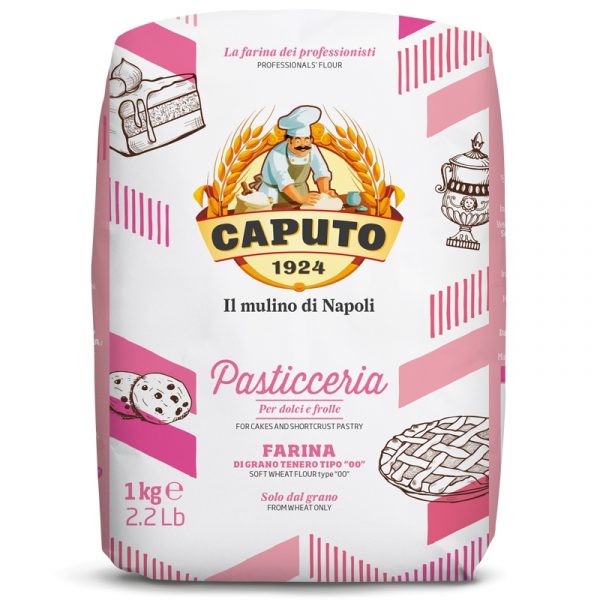 Caputo Pasticceria flour Type 00 flour specifically for sponge cake, shortcrust pastry, biscuits and dessert bases.