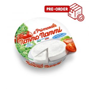 Nonno Nanni primo sale. Soft fresh cheese, which brings the fresh taste of milk to the table in a practical, versatile format.