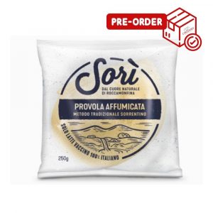 Sorì smoked provola is a stretched curd dairy product made with fresh, high quality cow's milk