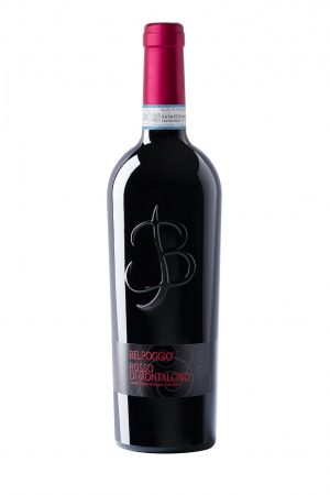 Red wine. Grapes: Sangiovese grosso 100%. Medium ruby red with tinges of purple. A great red wine with a good structure, lively and elegant. Pleasantly fruity, it shows lively nuances of raspberry and spicy notes of aromatic herbs.