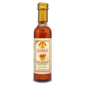 Calabrian Chili Sauce Spicy, perfect on pizza.