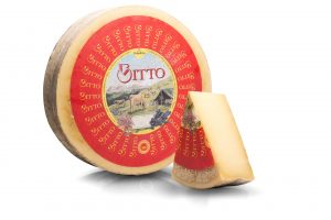 Bitto cheese is made from cow's milk with the addition of 10-20% of goat's milk