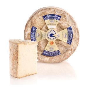 Castelmagno (DOP) is an Italian cheese from the north-west Italian region Piedmont
