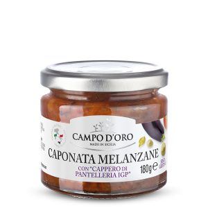 jar of Sicilian caponata