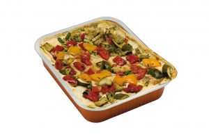 Frozen vegetarian lasagne. Carefully selected ingredients make this lasagne unique and ideal for non-meat eaters. Order now