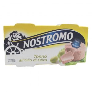 Nostromo tuna in olive oil tin 20x(3x70g). Nostromo tuna in olive oil in a tin. Order now at cibosano.co.uk