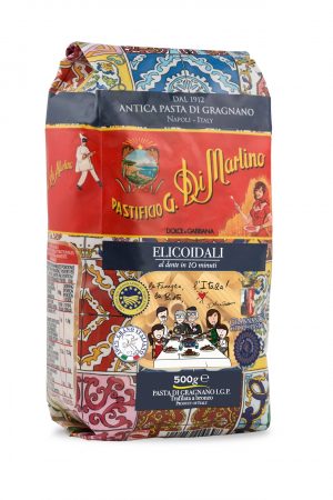 ELICOIDALI DI MARTINO DOLCE&GABBANA 12x500g. Elicoidali di martino pasta, high quality pasta made from 100% durum wheat.