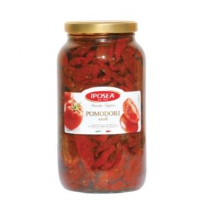 IPOSEA DRIED TOMATOES IN OIL 3100ml jars. Classic sundried tomatoes in oil. Order and shop online now and see our range at cibosano.co.uk