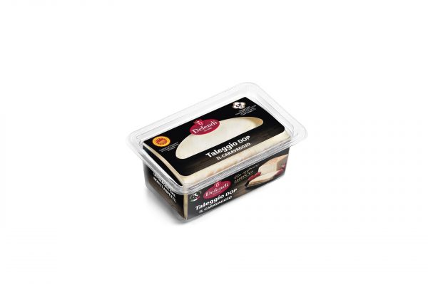 DEFENDI TALEGGIO RETAIL PACK 16x200g. An intense aroma accompanied by an enveloping creaminess. Its delicate and sweet taste acquires a slightly sour touch with maturation.