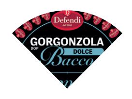 DEFENDI GORG. DOP DOLCE BACCO 1.5kg creamy. A delicate taste and enveloping that is exalted by its soft and creamy consistency, a combination of irresistible pleasure.