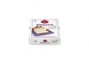 DEFENDI BUFALETTO 2Kg. A blend of Italian buffalo’s and cow’s milk combined with a long and expert maturation period origins a soft, buttery and delicate cheese