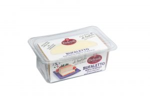 DEFENDI BUFALETTO RETAIL PACK 8x200g. A blend of Italian buffalo’s and cow’s milk combined with a long and expert maturation period origins a soft