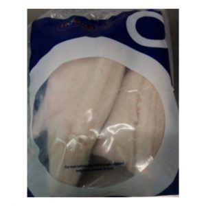 HOLMES 130-190g SEA BASS FILLETS 5x800g. Skin on, scaled, pin bones out, sea bass fillets.