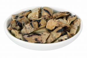 DEMETRA GRILLED ARTICHOKES 1.7kg Pouch. Quartered fresh grilled artichokes in sunflower oil. Ideal for preparing fancy appetizers and side dishes and for all savoury pastries.