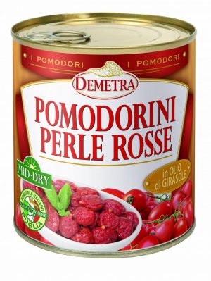 DEMETRA RED PEARLS TOMATOES 800g TIN. Tomatoes 