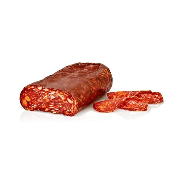 Schiacciata Piccante is a cured meat originally from Calabria.